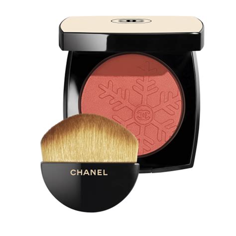 chanel les beiges winter glow blush|chanel givré winter glow.